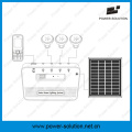 Mais vendidos casa portátil sistema Solar com Lithium-Ion bateria Painel Solar de 4 watts